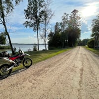 My first dual-sport camping trip in Sweden
