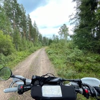 My first dual-sport camping trip in Sweden