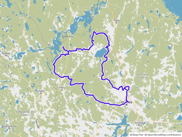 Uppsala Dual-sport Camping Trip